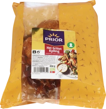 PRIOR Hel Grillet Kylling 850g