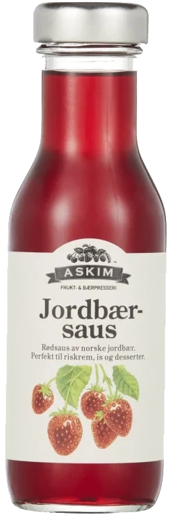 Jordbærsaus 250 ml AFB