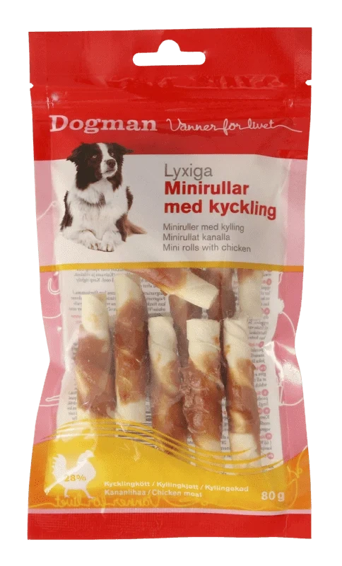 Minirull med Kylling 80g