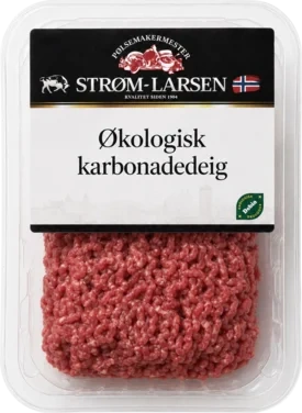 Økologisk Karbonadedeig 400g pr pk