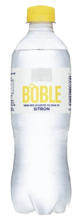 Boble Vann Sitron 0,5l flaske Eldorado