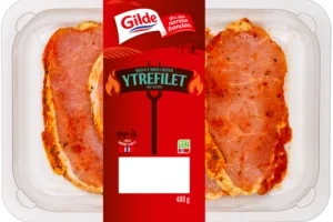 Svin Ytrefilet m/Urter Skivet 400g Enh