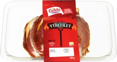 Svin Ytrefilet m/Urter skivet 400g Gilde