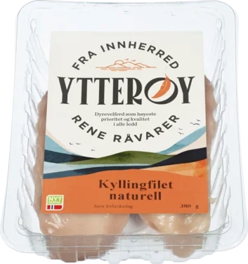 Kyllingfilet Naturell 380g