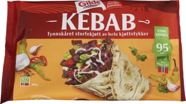 Kebab av Storfe 280g Fr Enh