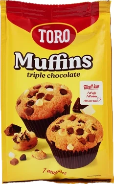 Toro Muffins Triple Chocolate Chip 8x293g