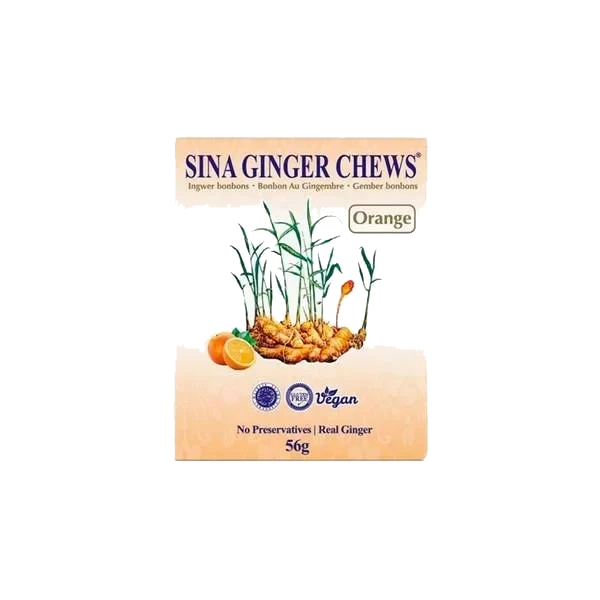 Ginger Chews - Appelsin