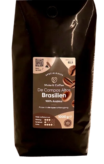 Brasilien Spesialkaffe Bønner 1kg