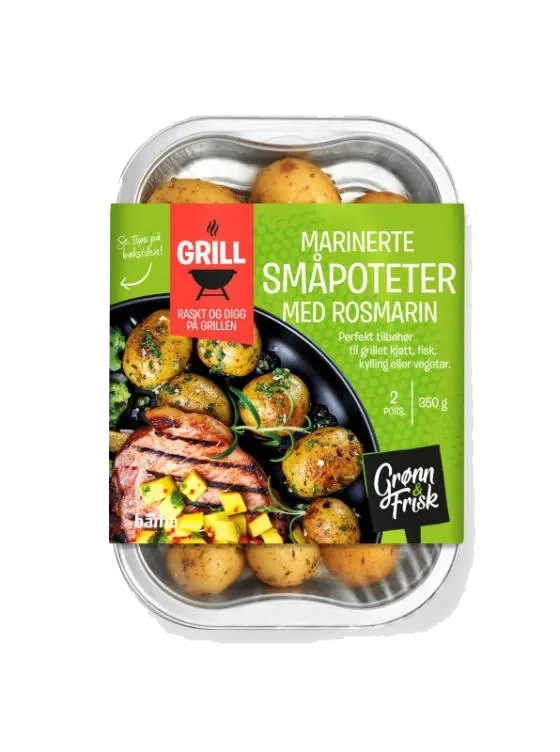 Småpoteter m/Rosmarin 350g Grønn&Frisk