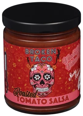 Tomato Salsa Roasted 250g Broken Taco