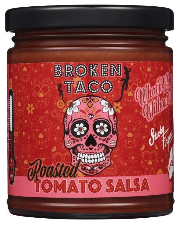Tomato Salsa Roasted 250g Broken Taco