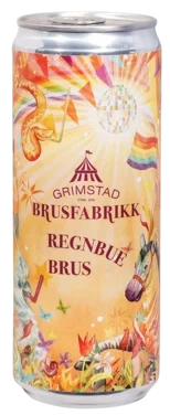 Grimstad Brusfabrikk Regnbuebrus sleek boks 330ml