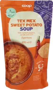 Tex Mex Soup With Sweet Potato
