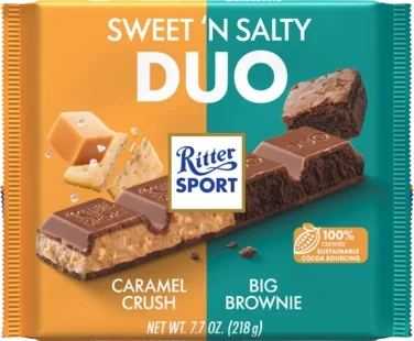 Ritter Sport Sweet N' Salty Duo 218g