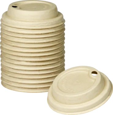 Flat Lokk Bagasse 18/24cl