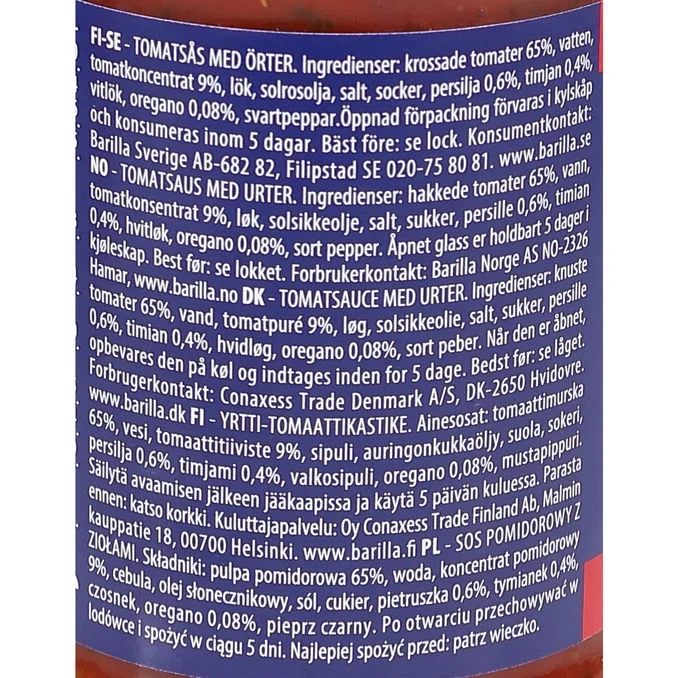 Pastasås Classico