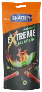 Pølse Kabanos med Jalapeno 95g Snackit