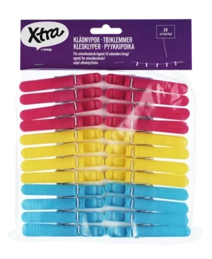 Clothespins, plastic