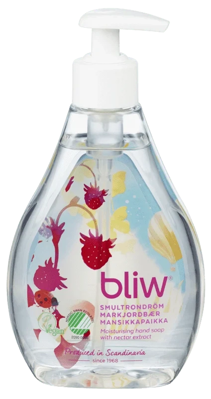 Bliw Moisturising Soap Smultrondröm 300 ml