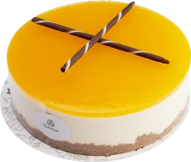 Ostekake m/Pasjon 8 Biter 1kg Bakehuset