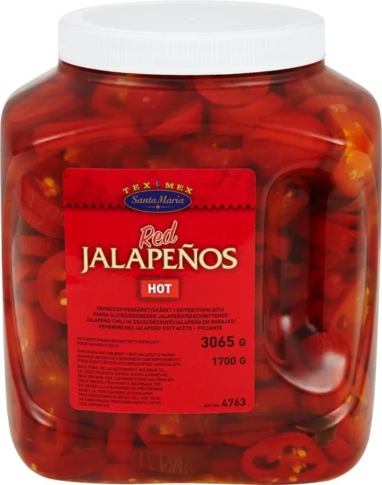 Red Jalapeños Hot