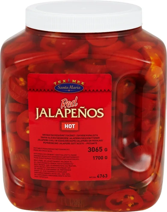 Red Jalapeños Hot