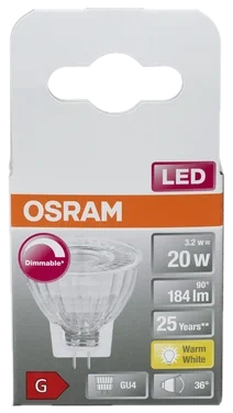 Lyspære Led Spot Mr11 20 Dim Gu4 Osram