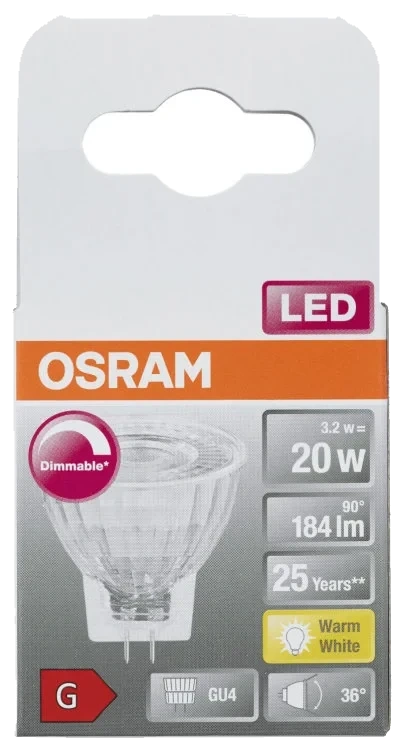 Lyspære Led Spot Mr11 20 Dim Gu4 Osram