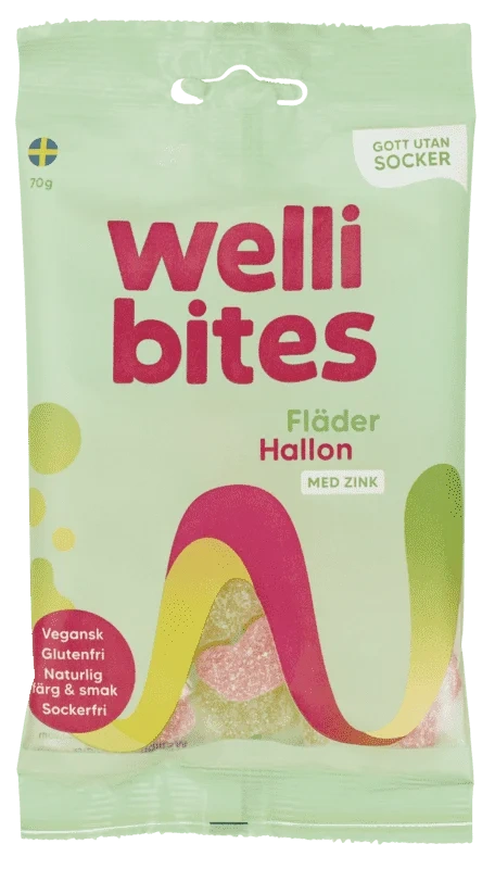 Wellibites Hyllebær og bringebær