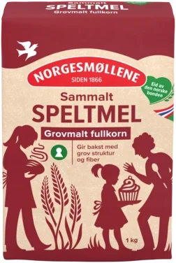 Speltmel Sammalt Grovmalt,1kg
