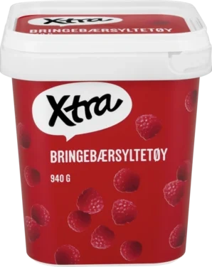 Xtra Bringebærsyltetøy 940g
