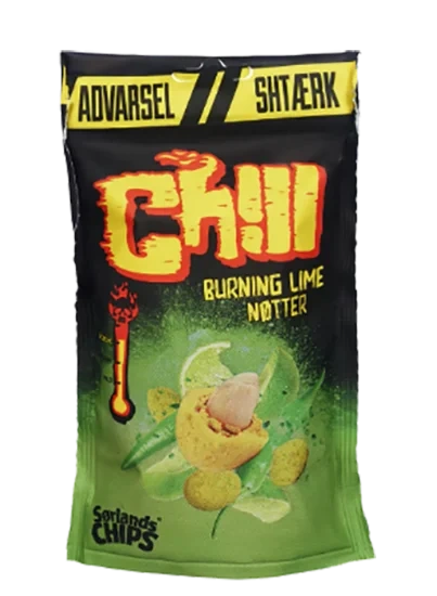 Chill Nøtter Burning Lime 130g