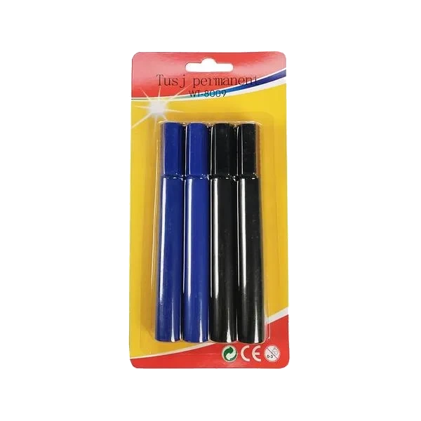 Tusj Permanent -4pk