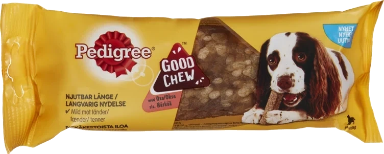 Pedigree Goodchew Medium Tyggebein med Okse 88g