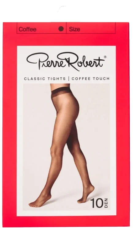 Tights 10 Den Coffee 40-44 Pierre Robert