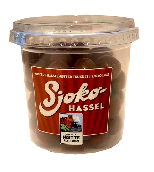 DLN Sjokohassel 210g