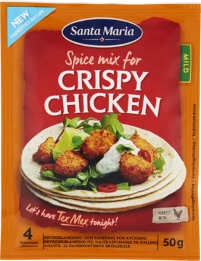 Crispy Chicken Spice Mix 50g Santa Maria