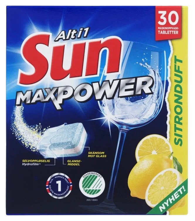Sun Alt i 1 Maxpower Sitron 30tab