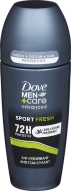 Dove Men+care Roll-on Sport Fresh Deo Antiperspirant Advanced Care 50ml