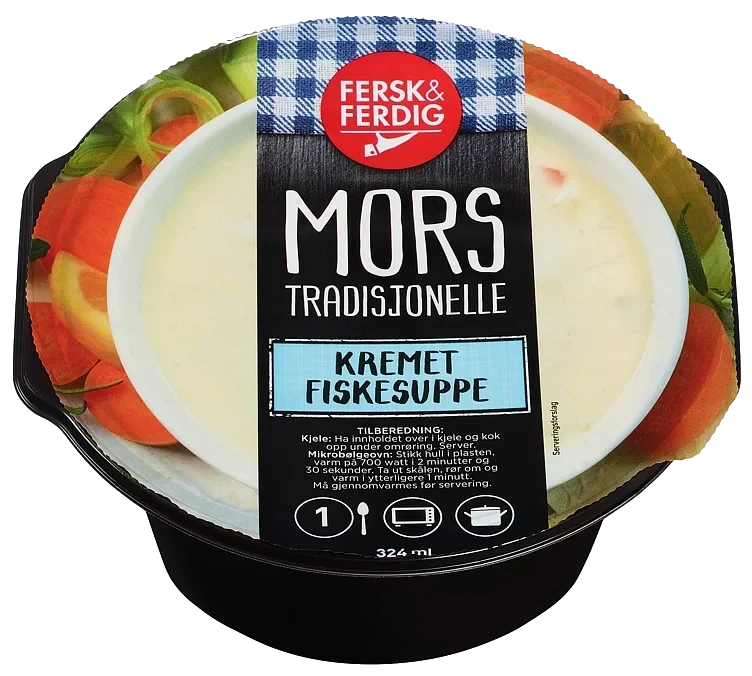 Fiskesuppe Kremet 324ml Fersk&Ferdig