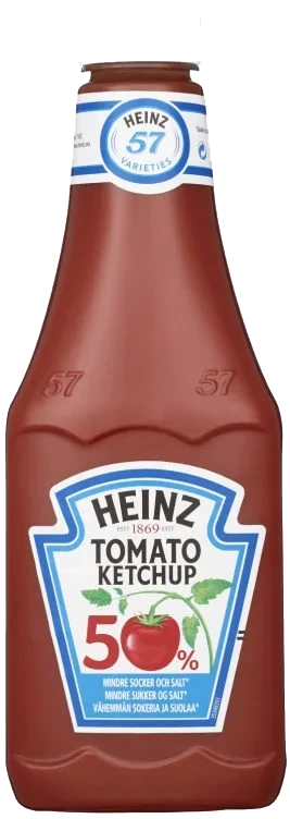 Tomatketchup Less Sugar 960g Heinz