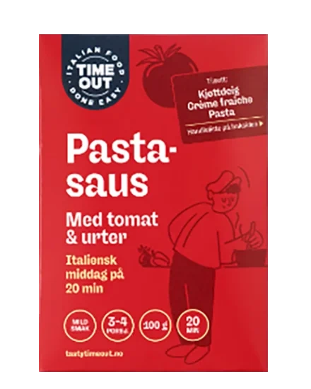 Time Out Pastasaus 100g