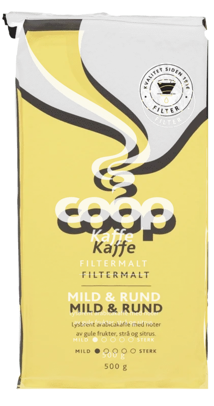 Gul Coop Filter Kaffe Coop Kaffe