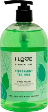 I Love Scentsation Handwash Pepparmint Tea Tree 500ml