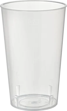 Drikkeglass Pp Gjenbrukbar 50cl Festival