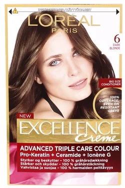 Loreal Paris Excellence Creme Dark Blond 6