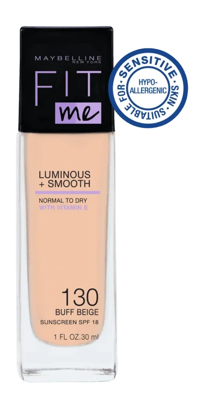 Maybelline Fit Me Luminous & Smooth Foundation Buff Beige 130