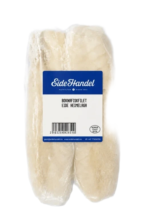 Boknafiskfilet Fryst Ca1kg Eide Heimelaga
