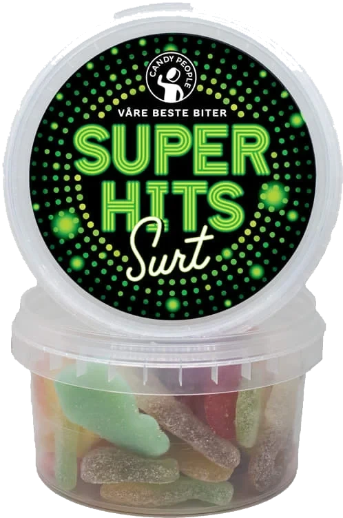 Super Hits Surt Surt Smågodt 250g