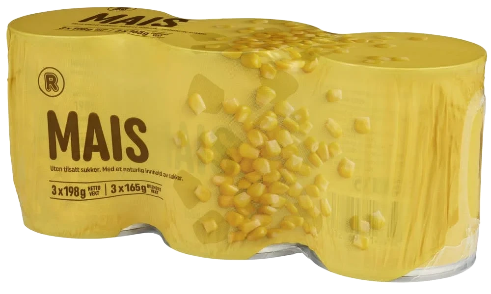 Maiskorn 3x190g, 594 g